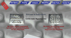 Desktop Screenshot of dallasetch.com